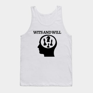 Chess - Wits and will Tank Top